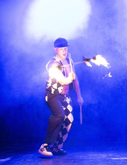 Mouse, fire performance at Dante's Sinferno — frame 15