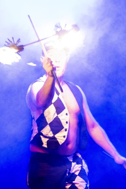 Mouse, fire performance at Dante's Sinferno — frame 16